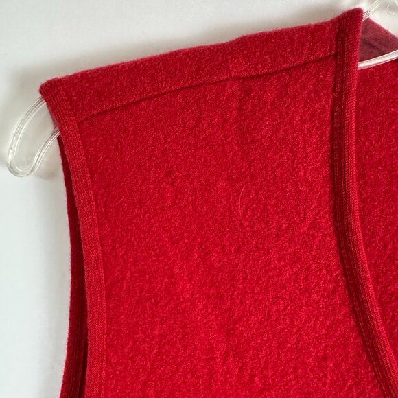 Vintage Geiger 100% Wool Vest Mens 42 Austria 5-Button Melrose Pockets Grandpa - Picture 4 of 16